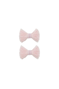 Waterfall Piggy Clip Set of 2 - Light Pink