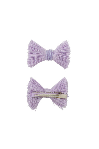 Waterfall Piggy Clip Set of 2 - Lilac