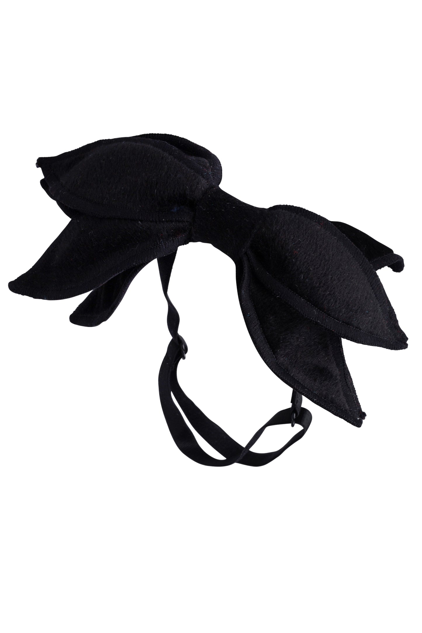 Winter Petals Wrap - Black Velvet