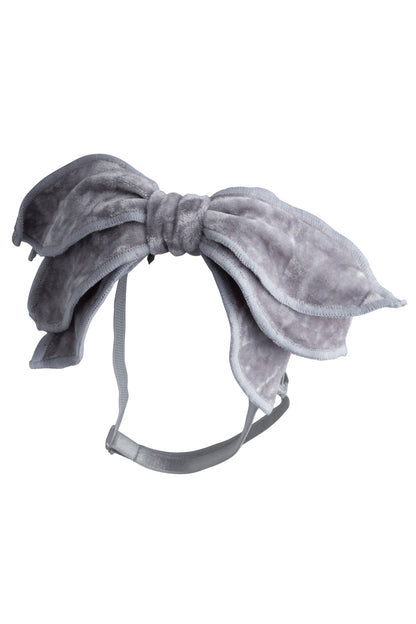 Winter Petals Wrap - Silver Velvet