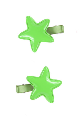 Star Clip - Bright Green