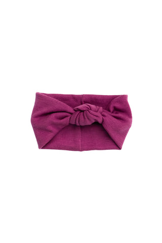 Knot Wrap - Cranberry Wool