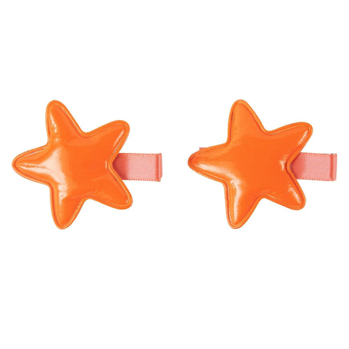 Star Clip - Bright Orange